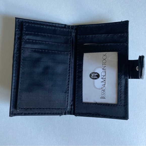Small Black Card Wallet - Picture 5 of 6